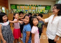 방학동안 누가 더 컸나?