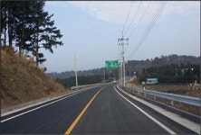 한림 금악~애월 상가 제안로 확.포장 공사 준공