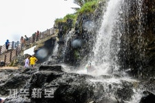 소정방폭포 물맞이/서귀포시 토평동