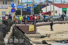 제주의 겨울바다/제주시 월정리해변