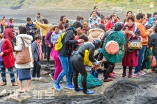 제주해녀 물질 공연/서귀포시 성산일출봉