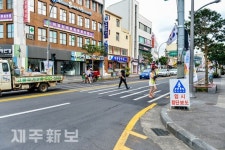 중앙로 사거리 횡단보도 설치 요구 봇물