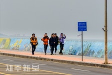 흐린날 걷는 올레길/제주시 한림읍