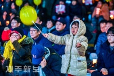 박근혜 퇴진 18차 제주도민 촛불집회/제주시 제주시청