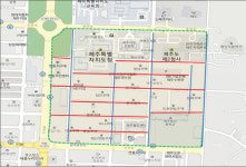 제주도청 주차장 유료화, 주변 블록 일방통행