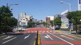 서귀포시, 정방동.위미2리 고원식 교차로 조성