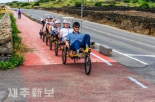 이색 자전거로 즐기는 제주 여행