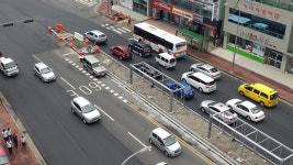 버스전용 가변차로.중앙차로제 도로 역량 한계