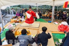 제주 무형문화재 송당리 본향당굿 봉행