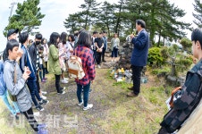 전북 복흥중학교 학생들 4.3의 역사를 배우다.