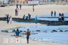 따스한 바람 맞으며 해안 산책