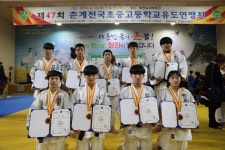 제주 유도 유망주들, 춘계 연맹전서 메달밭 일궜다