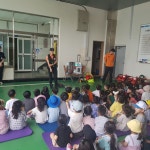제주소방서 삼도119센터, 용담어린이집 대상 소방 교육