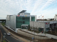 준공 1년 안 된 서귀포소방서 빗물 줄줄