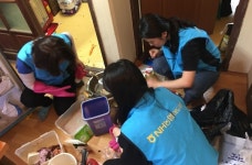 NH농협은행 이도지점, 독거노인 가정 청소 봉사 활동