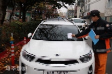 소화전 주변 불법주차 단속 강화 불구 여전