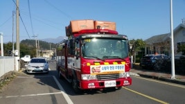 효돈119센터, 소방차량 조작·정비훈련 실시