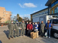 바르게살기운동 애월읍위원회, 버스정류장 방역소독 시행