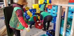 용담2동부녀회, 재활용품 모으기 캠페인 전개