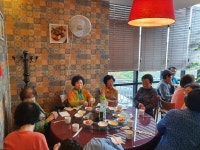 대륜동지역 착한업체들, 노인 점심식사 대접