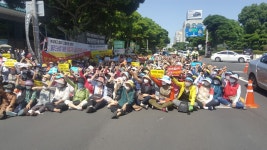 제주 해녀들 해녀 전담 부서 해녀문화유산과 축소·통합 반대