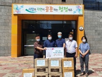 모슬포교회, 노인 건강 위한 삼계탕 100인분 기부