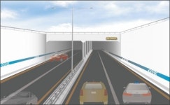 제주공항 입구 지하차도 2022년 하반기 개통