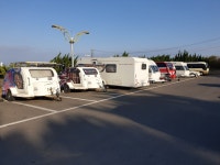 주차면 2개 캠핑카·카라반 비양심 주차에도 단속 불가…왜?