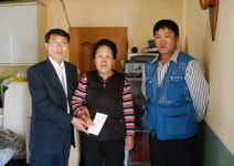 춘천우체국 자매결연 가정 위문