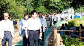 장수길 걸으며 무병장수 기원