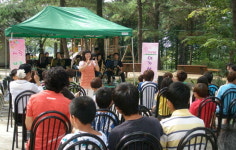 춘천시청 여가사랑회봉사단 창단 1주 공연