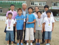 태백 통리초 단체전 우승