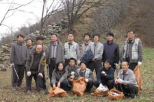 영월 천연가스 발전소 환경정화 활동