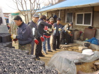 양구 119안전센터 사랑의 연탄 전달