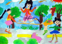 남호초교 학생 작품