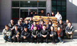 홍천 내면 새마을지도자협 쌀 전달