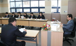 주문진 보건출장소 업무보고