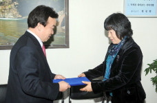 양구 해안면 새마을부녀회 장학금 전달