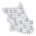 경포호·소양2교 부근 주의