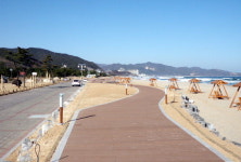 망상해변 산책하며 낭만 느끼세요