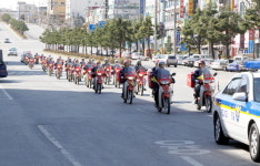 동해우체국 안전운전 거리 퍼레이드