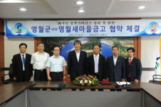 영월군-영월새마을금고 업무협약
