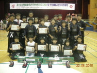 황지검도관, 전국대회 전종목 싹쓸이