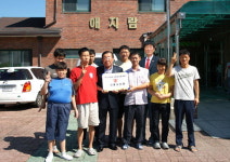 강릉시의원 장애인 시설 위문