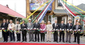 강릉 송학경로당 준공식