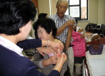 인제군 보건소 노인 독감 예방 접종