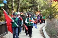 동계오륜 유치 한마음 걷기대회
