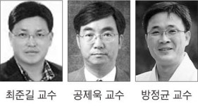 교무처장 최준길·기획처장 공제욱·학생처장 방정균 교수