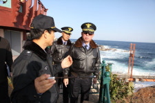 이원일 동해해경청장 속초 방문
