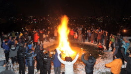 강원산악회 신년 봉화제